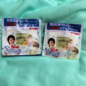 未開封 タッチ 2つセット メタルプレート カルピスウォーター オリジナル