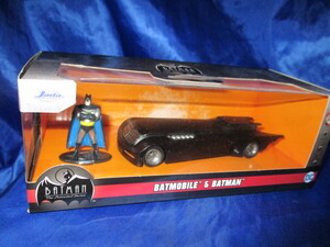 希少★入手困難/Jada/BATMAN-BATMOBILE【クラッシックTV/バットマンフィギュア付】1/32