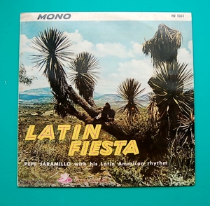 LP　ラテンの祭典　LATIN　FIESTA　　ペペ・ハラミジョ 　赤盤　ペラジャケ