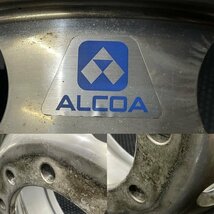 ALCOA FORGED アルコア アルミホイール 22.5×8.25 165 22.5インチ 2本 10H PCD335 リア用 大型トラック バス ダンプ　(VHR002)_画像8