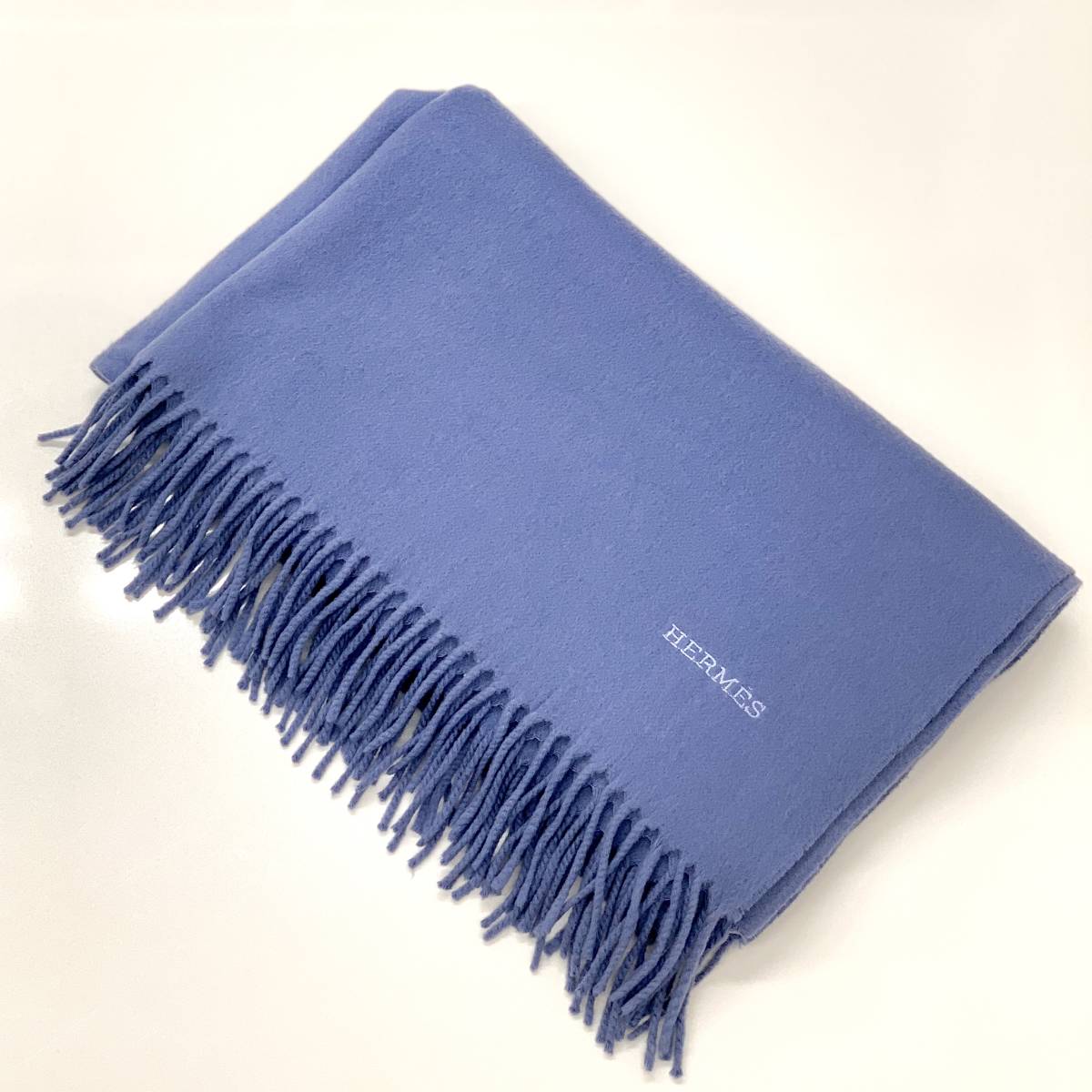 美品 エルメス ストール シルク Hロゴ リバーシブル ヴィンテージ