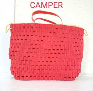  как новый *CAMPER Camper 3D губка большая сумка ручная сумочка ( красный красный orange )