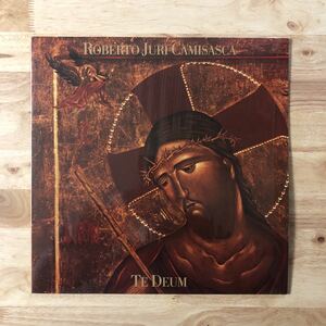 LP ROBERTO JURI CAMISASCA/TE DEUM[伊ORIG:初年度'88年PRESS:未CD/LP化:インナースリーヴ:宗教音楽のような佇まいと静寂さを漂わせた傑作]