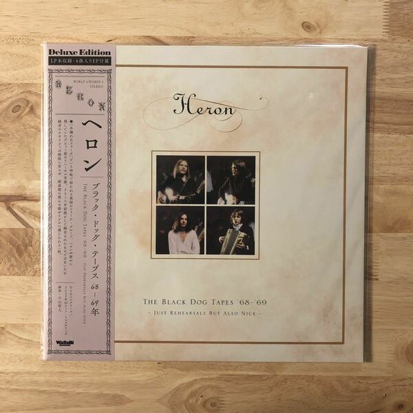 LP HERON ヘロン/THE BLACK DOG TAPES '68-'69[初回EP付限定盤:180gram重量盤:初期のまっさらな演奏が素晴らしい未発表音源集]★NICK DEAKE