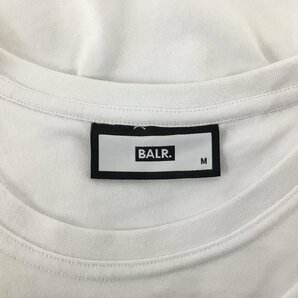 ボーラー BALR. Tシャツ M ホワイト 半袖 2302WR059の画像4
