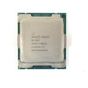 S5101860 INTEL XEON W-2125 SR3LM 4.00GHz CPU 1点【中古動作品、複数出品9】