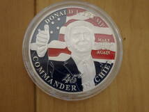 F2-5.2) アメリカ　トランプ大統領 / バイデン大統領　コイン　5枚セット　DONALD J. TRUMP / Joe Biden_画像3
