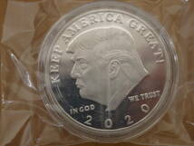 F2-5.2) アメリカ　トランプ大統領 / バイデン大統領　コイン　5枚セット　DONALD J. TRUMP / Joe Biden_画像7