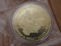 F2-5.2) アメリカ　トランプ大統領 / バイデン大統領　コイン　5枚セット　DONALD J. TRUMP / Joe Biden_画像9
