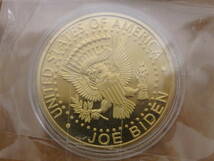 F2-5.2) アメリカ　トランプ大統領 / バイデン大統領　コイン　5枚セット　DONALD J. TRUMP / Joe Biden_画像10