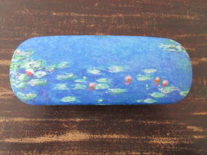 * name . glasses case mone[ water lily II] glasses .. attaching < polyester * steel >*mone