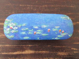 * name . glasses case mone[ water lily II] glasses .. attaching < polyester * steel >*mone