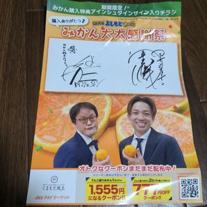 アインシュタイン サイン入り チラシ