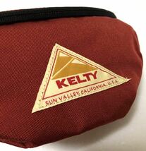 KELTY ケルティ ボディバッグ ウエストバッグ レッド ショルダーバッグ 232195 美品_画像4