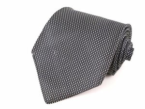  Valentino necktie total pattern Logo high class silk Italy made men's black Valentino