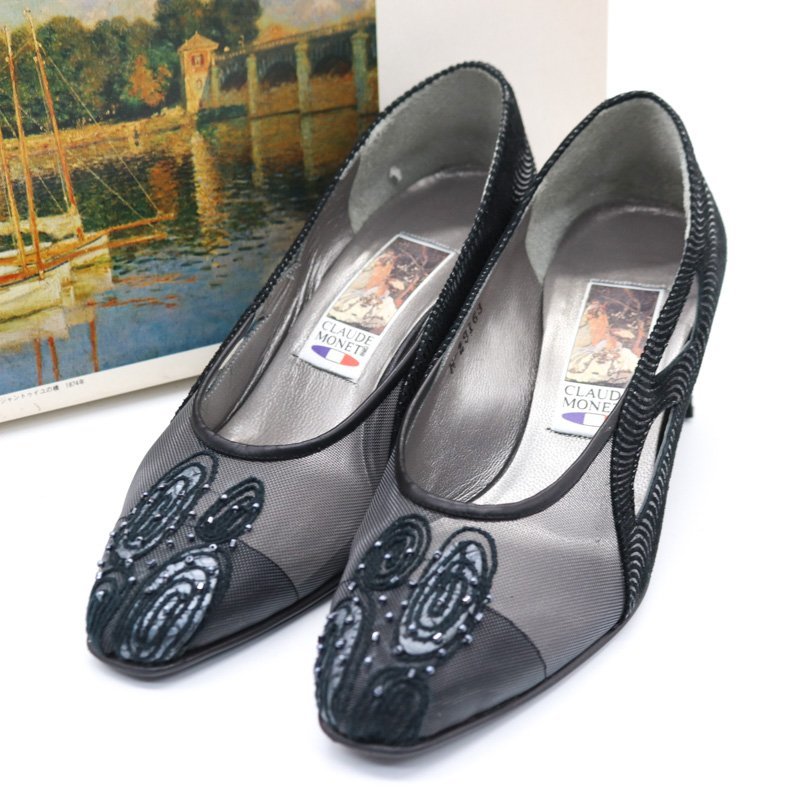 CLAUDE MONETパンプス 本物の販売 test.stitchthepret.pk