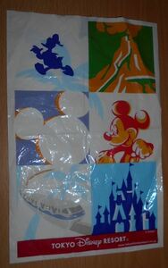 ギフト袋 ビニール袋 TOKYO Disney RESORT 東京ディズニーリゾート 中古 1枚 