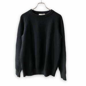 VINCENT ET MIREILLE 8Gauge Aze crew neck sweater サイズ 42 ブラック VM202WA13011 ヴァンソンエミレイユ クルーネックセーター ニット