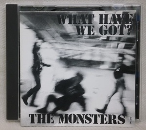 ★THE MONSTERS ザ・モンスターズ WHAT HAVE WE GOT?★TAX-019 廃盤CD★JAPANESE PUNK ROCK