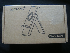 Lamicoll／■＜Phone Stand*折り畳み式スマホ/iPhoneスタンド＞□彡『未使用品』