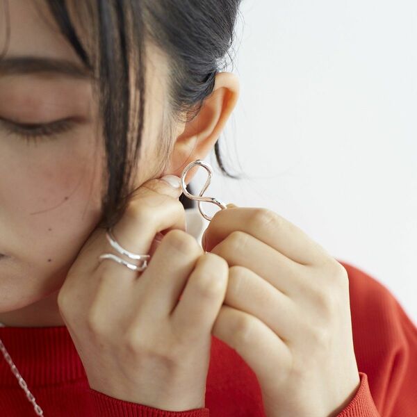 【Nothing And Others/ナッシングアンドアザーズ】Nuance twist Pierce　ピアス 両耳付属