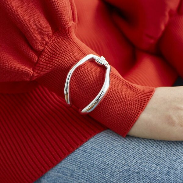 【Nothing And Others/ナッシングアンドアザーズ】Half volume Bangle　バングル　チェーン