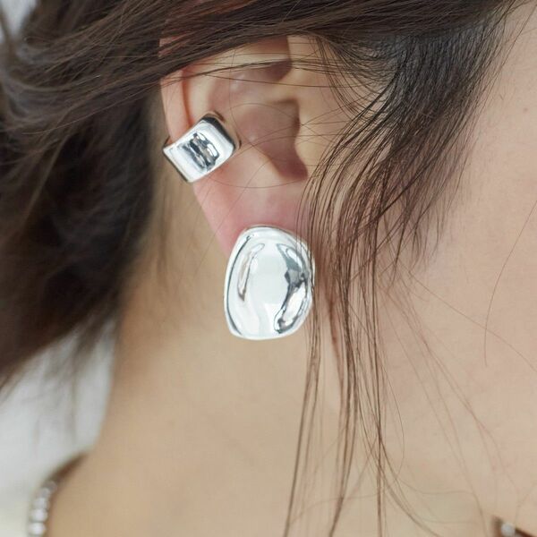 【Nothing And Others/ナッシングアンドアザーズ】Bumpmotif Earring　イヤリング 両耳付属