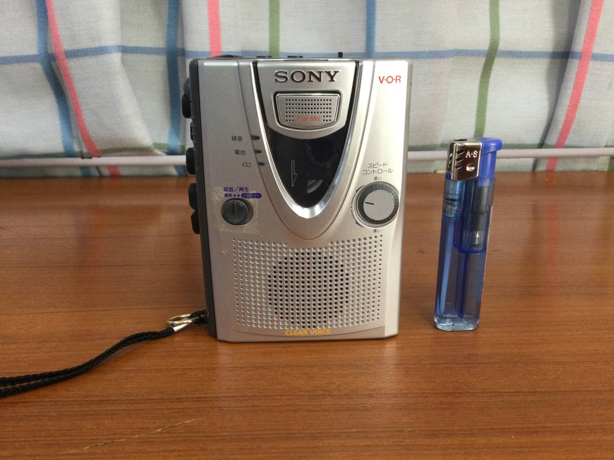 2年保証』 SONY NT-2__切手サイズのカセットテープレコーダー(元箱付