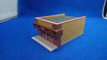 ◆オリジナル店舗建築模型06◆スケール1/150 Ｎゲージ ジオラマ 雑貨　鉄道模型_画像2
