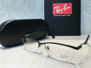 【新品】RayBan レイバン RB8746D 1074 メガネフレーム つや消しブラック☆未使用