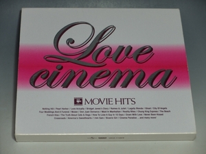 □ LOVE CINEMA ラヴ・シネマ MOVIE HITS ムービー・ヒッツ 国内盤 2枚組CD/*やや難あり