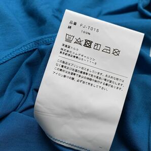 S 新品 2022AW コムデギャルソンシャツ 背面 ロゴ 長袖 Tシャツ ブルー Comme des Garcons Shirt FJ-T015 メンズの画像6