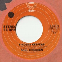 Soul Children Finders Keepers / Midnight Sunshine Epic US 8-50178 201700 SOUL ソウル レコード 7インチ 45_画像1