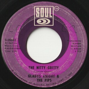 Gladys Knight And The Pips The Nitty Gritty / Got Myself A Good Man Soul US S-35063 201790 SOUL ソウル レコード 7インチ 45