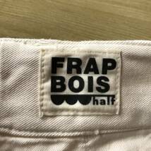 FRAP BOIS half ハーフ BIGI ビギ メンズ コットンパンツ クロップドパンツ 美品 size 1_画像8