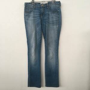 BLUGiRL BLUMARINE blue girl Blumarine Italy made regular goods lady's stretch Denim jeans superior article size 40