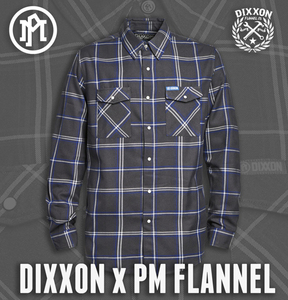 数量限定！DIXXON x PM ディクソン Performance Machine パフォーマンスマシン コラボモデル Limited Edition Flannel ネルシャツ Mサイズ