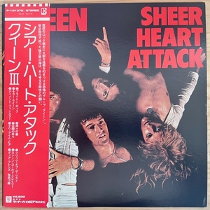 LP■ROCK/QUEEN/SHEER HEART ATTACK/ELEKTRA P-10137E/国内75年PRESS OBI/帯 美品/クイーン名盤/シアー・ハート・アタック/FREDDIE MERCURY