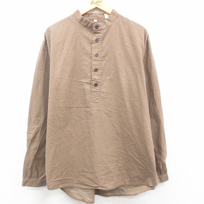 ヤフオク! -スタンドカラーシャツ 古着の中古品・新品・未使用品一覧