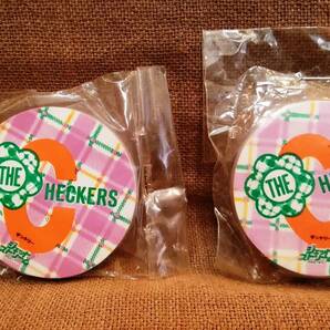 未使用 昭和 レトロ 当時物 非売品 サントリー ジェットストリーム チェッカーズ 消しゴム ? 2個 セット 直径約4.7cm