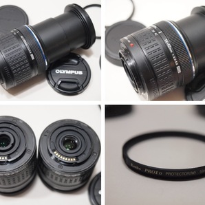 ◆カメラ1035◆ デジタルカメラ E-510、レンズ14-42と40-150 （フードは欠品） OLYMPUS オリンパス 撮影枚数9350枚程度 Used ～iiitomo～の画像6