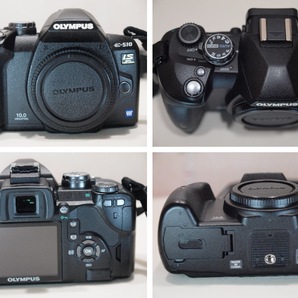 ◆カメラ1035◆ デジタルカメラ E-510、レンズ14-42と40-150 （フードは欠品） OLYMPUS オリンパス 撮影枚数9350枚程度 Used ～iiitomo～の画像2