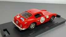 絶版希少　1/43 フェラーリ　FERRARI 250 GT SWB Trintignant/Noblet Tour de France Auto 1961 　ミニカー_画像4