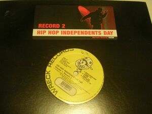 ●HIP HOP RAP 12inch●V.A./ HIP HOP INDEPENDENTS DAY Volume 1 Record 2