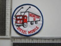 ビンテージ DISEL MOBILE MONITOR 10 トラック ワッペン/自動車 バイク オートバイ 古着 182_画像10