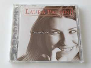 Laura Pausini / Le cose che vivi. CD WARNER GERMANY 0630-15555-2 ローラ・パウジーニ,96年3rd,イタリアンポップ,FANCLUBカード付