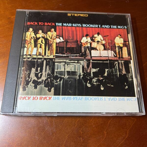 The Mar-Keys & Booker T. & The MG's「Back To Back」US盤12曲入CD・1991年？発売(1967年作品)［7 90307-2］※中古CD