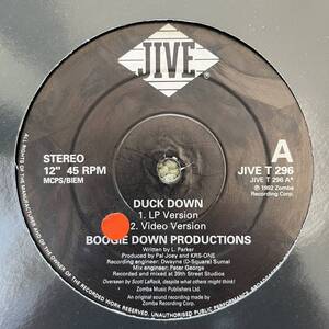 BOOGIE DOWN PRODUCTIONS KRS-ONE DUCK DOWN