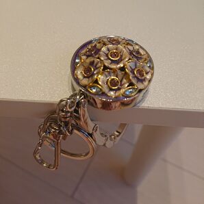 テーブル バッグハンガー ピンク