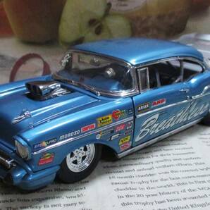 ☆絶版☆ダンバリーミント*1/24*1957 Chevy Bel Air Pro Stock Comp マリーナブルーの画像1